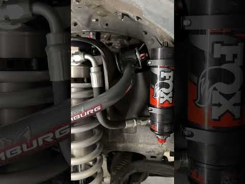 Camburg upper control arms and fox dsc coilovers on a Toyota Tacoma #camburg #suspension #coilovers