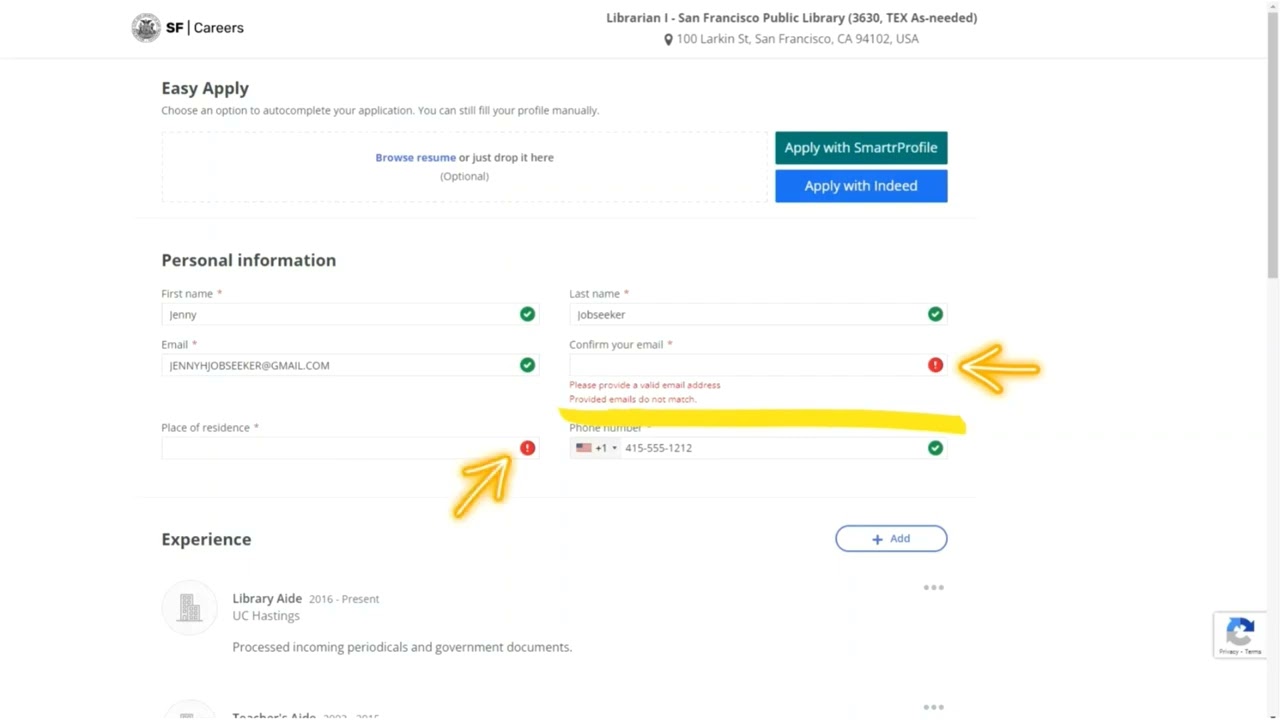 How to apply for a job with the City and County of San Francisco