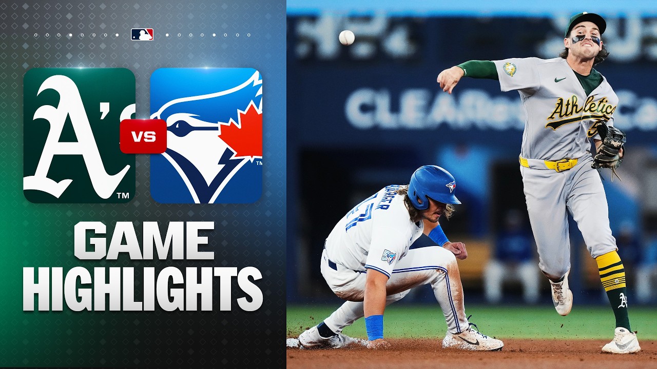 A's vs. Blue Jays Game Highlights (3/29/26) | MLB Highlights