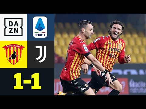Gaetano Letizia stiehlt der alten Dame zwei Punkte: Benevento Calcio – Juventus 1:1 | Serie A | DAZN