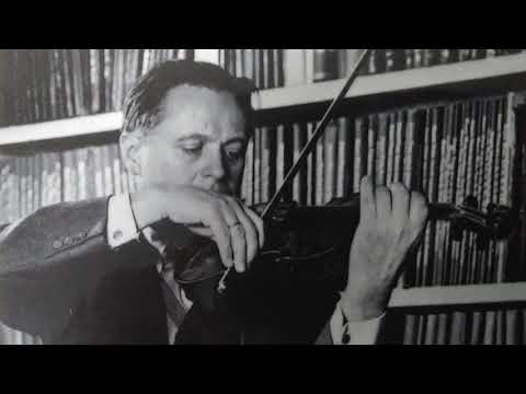 Bach Partita No.2 for solo violin in D minor, BWV1004(Adolf Busch1929)