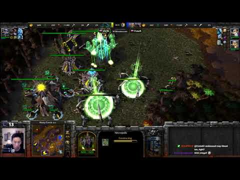 HawK (HU) vs Sheik (UD) - WarCraft 3 - Lich First - G2 - Silver Highlight -  WC3423