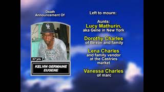 kelvin Germaine Eugene ~ Long Obituary