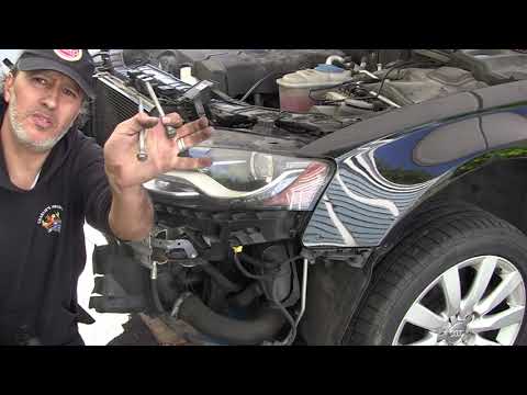 How to put An Audi A4 2.0 tfsi (2009 , 2010, 2011, 2012 in service position in 15 min