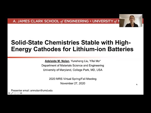 Computational Design of Stable Coating for Solid-State Li-ion Batteries video thumbnail