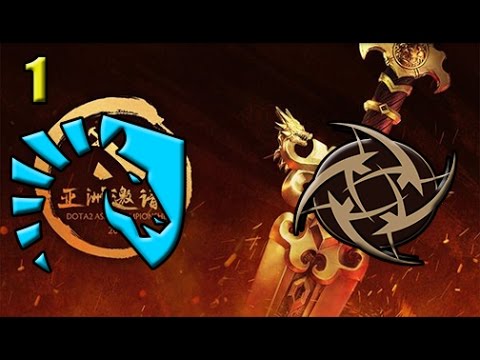 Liquid vs NiP Game 1 | bo3 | Group Stage EU Qualifier | Dota 2 Asia Championships 2017