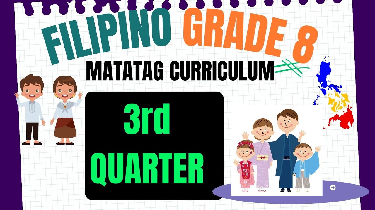 3rd Quarter- Grade 8 FILIPINO MATATAG Curriculum