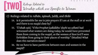 Study Session for Chapter 2 (Part 2) of the AlMaghrib Institute seminar, "Complicated", which discussed women's modern Fiq...