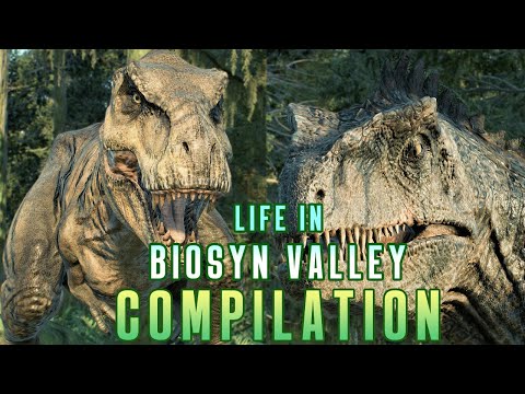 JURASSIC WORLD DOMINION: Life in Biosyn Valley EP 1-11 COMPILATION [4k] - Jurassic World Evolution 2