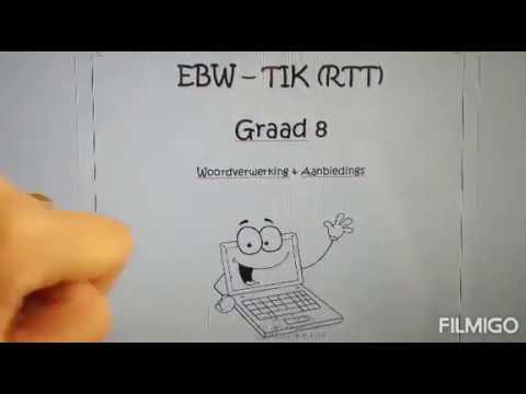 RTT GRAAD 8: 26 Mei 2020 - periode 2 (26082)