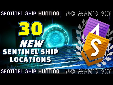 30 NEW Best Sentinel Ship Locations - No Man's Sky Echoes