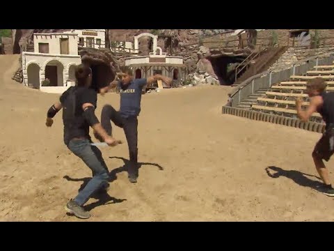 Stunt-Training für Karl-May-Schauspieler in Bad Segeberg