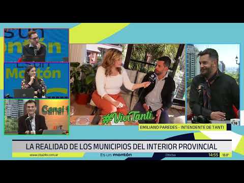 El Intendente Emiliano Paredes nos cuenta de Tanti y su encanto serrano - ES UN MONTÓN!