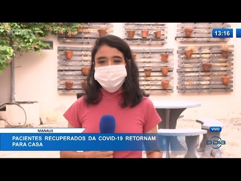Pacientes de Manaus recuperados da Covid-19 retornam para casa 22 01 2021