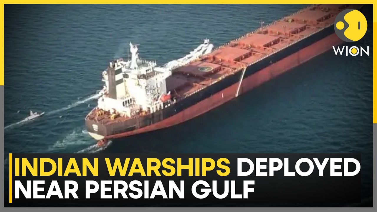 Indian Warships Deployed Near Persian Gulf to Protect Merchant Vessels | WION