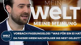 DEUTSCHLAND: Vorbach fassungslos! "Was für ein Ei hat da Faeser ihrem Nachfolger ins Nest gelegt!"