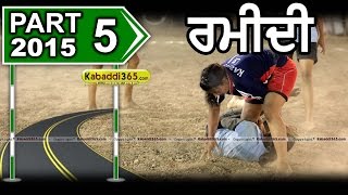 (1) Ramidi (Kapurthala) Kabaddi Tournament 18 Jun 2015