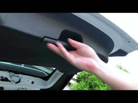 2019 Subaru Ascent Tail Gate Trim Panel removal