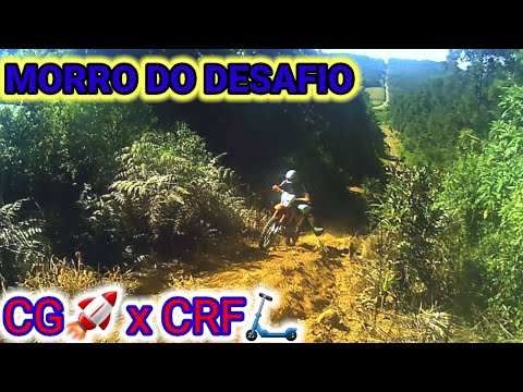 CG150 x CRF230 (MORRO DO DESAFIO)