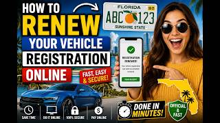How to renew your vehicle registration online in Florida