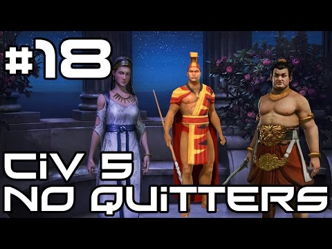 Civ 5 No Quitters Multiplayer - Terraforming! #18