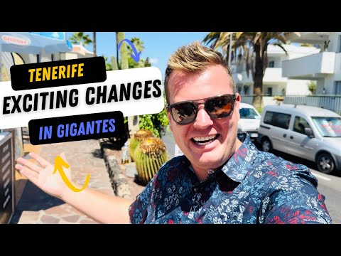 TIPSY in TENERIFE! EXCITING changes in Los Gigantes- Beach & Walk Around 2024 🤩☀️