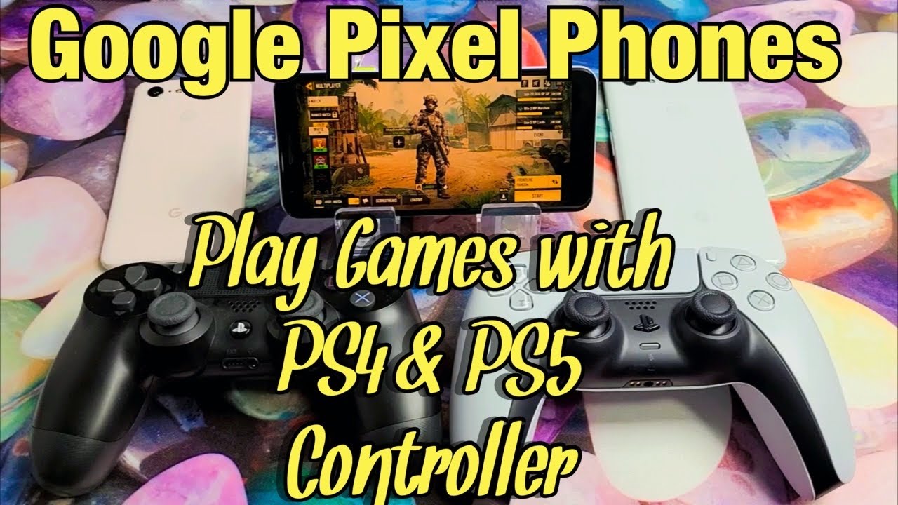 Google Pixel 3/4/5:  Connect PS4/PS5 Controller & Play Games (CODM Example)