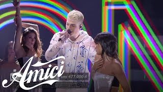 Amici 17 - Biondo - La mia ex chiama - VI serale
