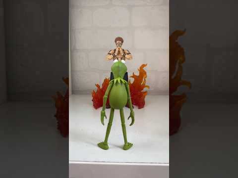 Sukuna takes on Kermit the frog🐸 #foryou #jjk #kermit #sukuna #themuppets #kermitthefrog #anime