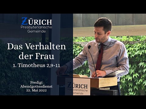 Das Verhalten der Frau / 1. Timotheus 2,9-11