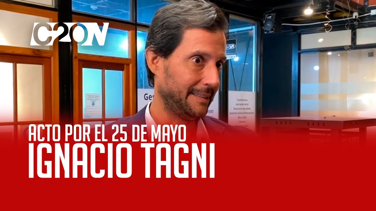C20 Noticias | Acto por el 25 de Mayo - Ignacio Tagni