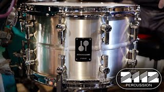 Video thumbnail for Sonor Kompressor Series Aluminum Snare Drum 8x14 by 2112 PERCUSSION
