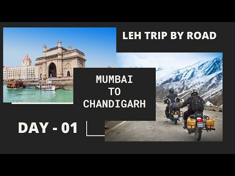 Leh by road, day 1: Mumbai to Chandigarh — CA Vlogs video by Chintan Anjaria