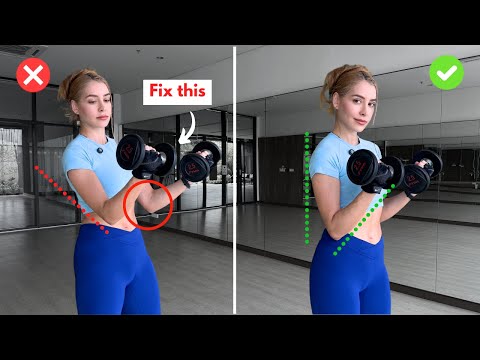 Dumbbell biceps curl