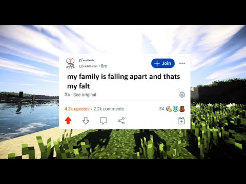 my family is falling apart and thats my falt