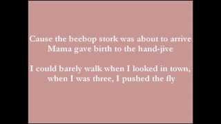 Grease - Born to hand Jive - Lyrics