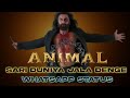 Sari Duniya Jala Denge B Praak Animal Whatsapp Status Animal Trailer