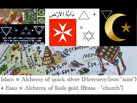 Islam's description of the Land Beast of Rev13 (America)Head of a bull(Ephraim), tail of a ram/lamb