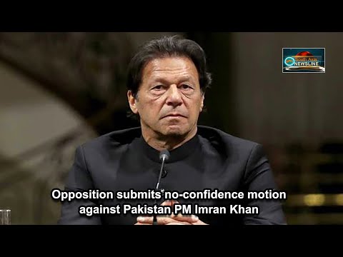 Opposition submits no confidence motion against Pakistan PM Imran Khan