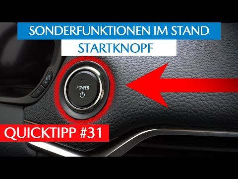 Mazda Engine Start Button special functions l Ignition / ACC for radio & seat heating without engine