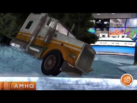 3D Look at How Thick Ice Needs to Be to Stand or Drive on It!