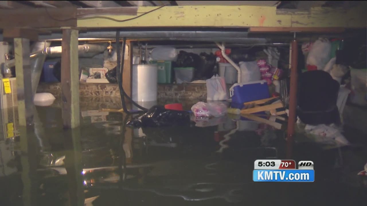 Council Bluffs homeowners left to clean up flooded basements after heavy rains