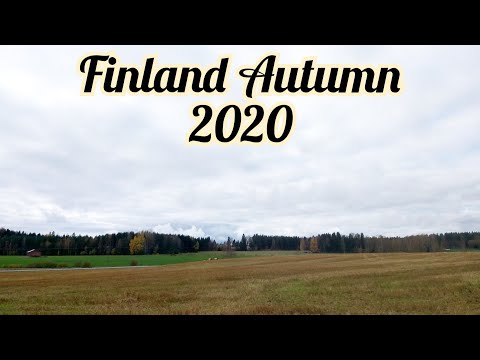 Autumn in Finland 2020 4K HDR