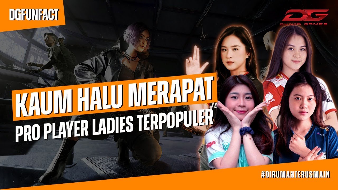 10 ATLET Esports WANITA INDONESIA Terpopuler Tahun 2020 Versi DUNIA GAMES, Bikin Kesemsem!