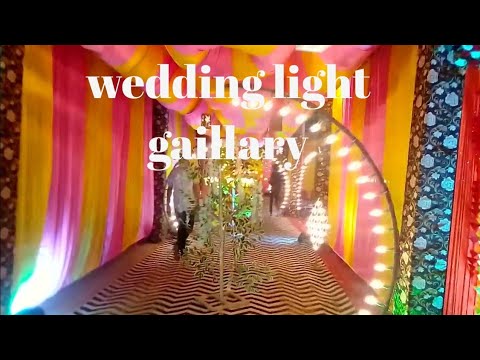 wedding light gaillary light decoreter flower decoreter