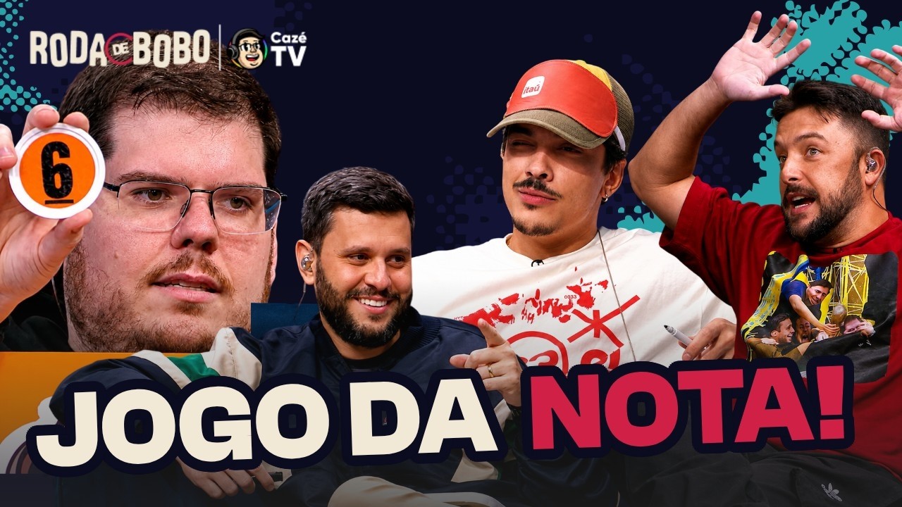 DESAFIO DA NOTA COM CAZÉ, IGOR, CHICO MOEDAS E DONAN! ATENÇÃO: CUIDADO COM O VIZINHO! | RODA DE BOBO