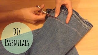 COME ACCORCIARE I PANTALONI A ZAMPA D'ELEFANTE - The Essentials | Holographic Line