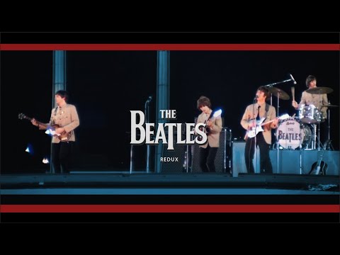Beatles -- Dizzy Miss Lizzy -- [ live color film, stereo ]