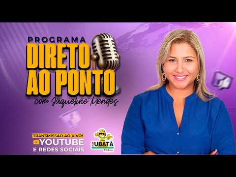 🔴 Direto ao Ponto | Com Jaqueline Mendes | 12/09/2026