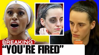 DiJonai Carrington FIRED following SHOCKING Attack on Caitlin Clark!